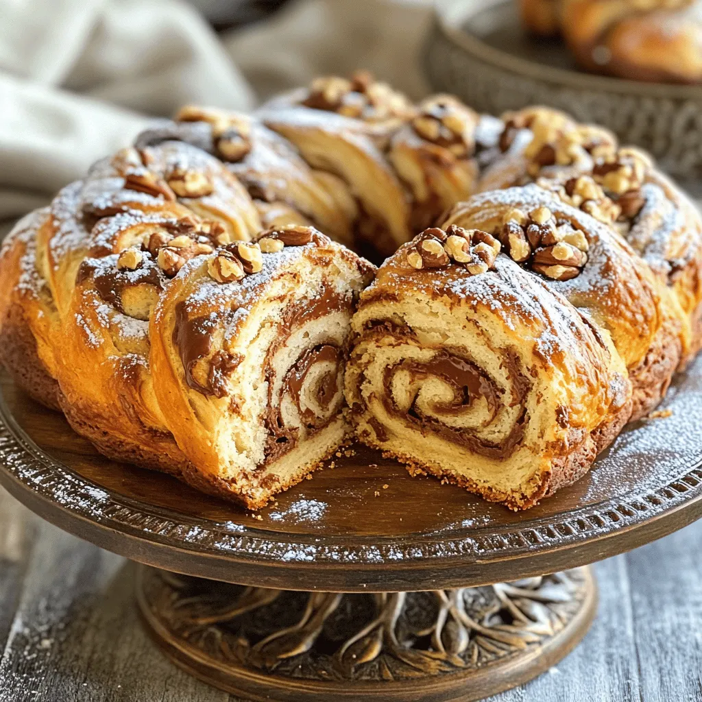 Bakery-Style Chocolate Hazelnut Babka Delight