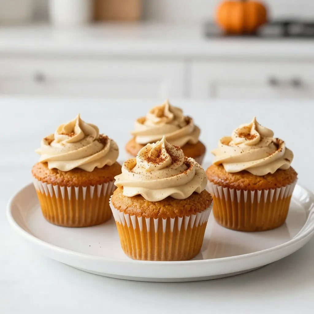 Pumpkin Spice Latte Cupcakes Irresistible Fall Treat