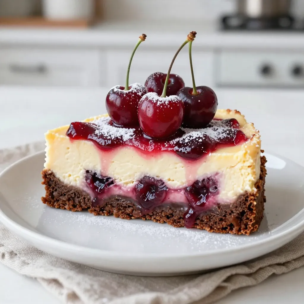 Cherry Cheesecake Brownies Rich and Simple Delight