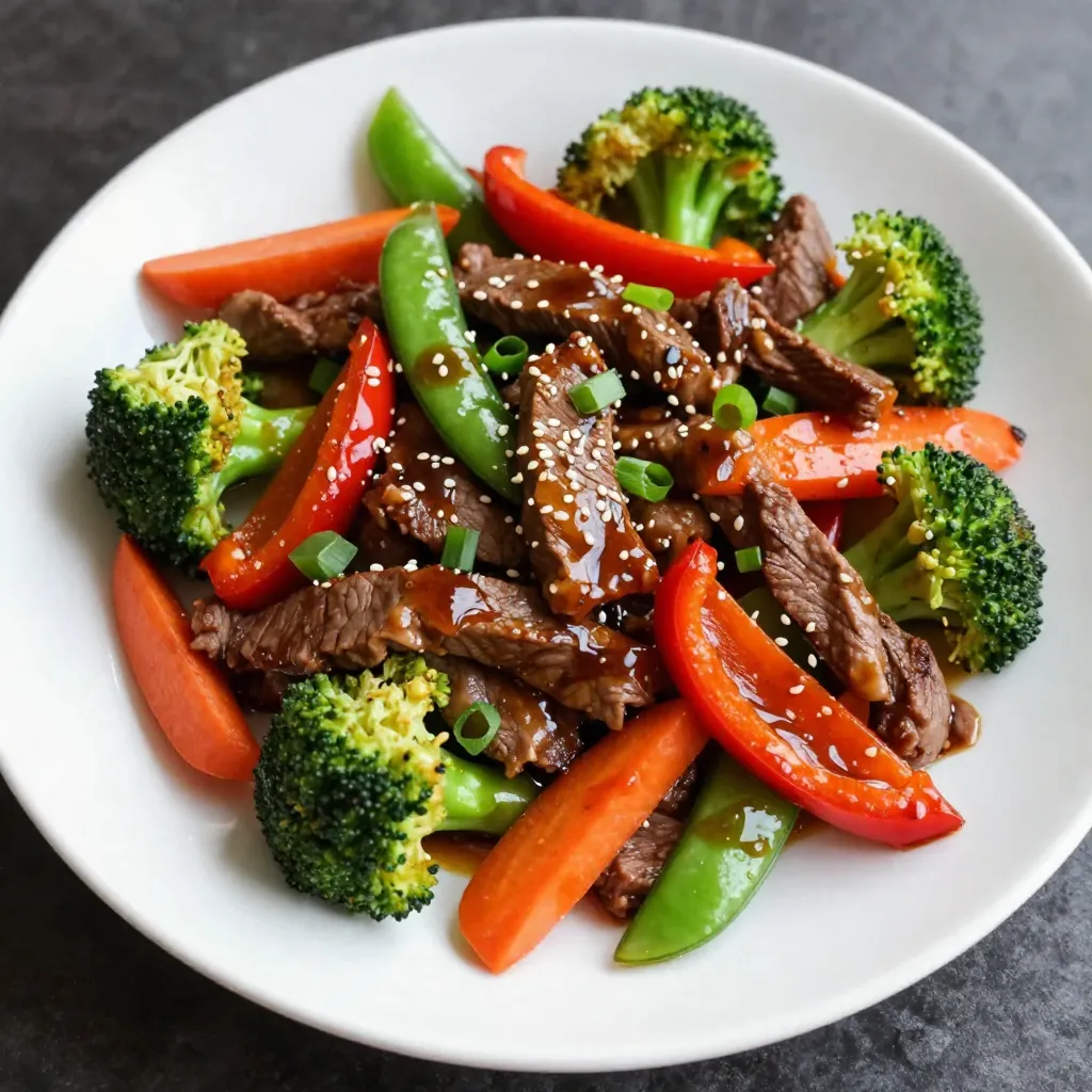 Teriyaki Beef Stir Fry Flavorful and Quick Dinner Recipe