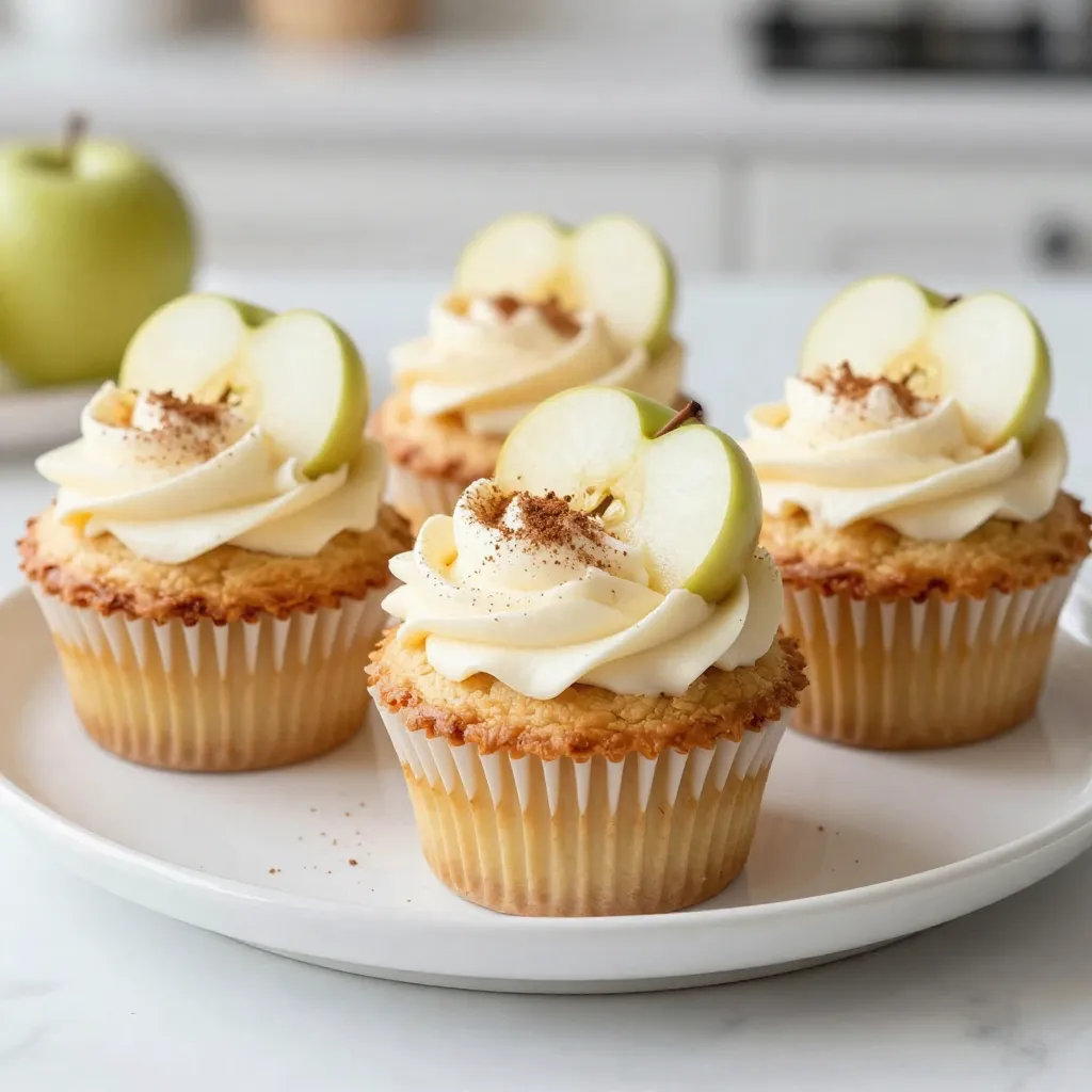 Apple Pie Cupcakes Delightful Fall Treat to Enjoy