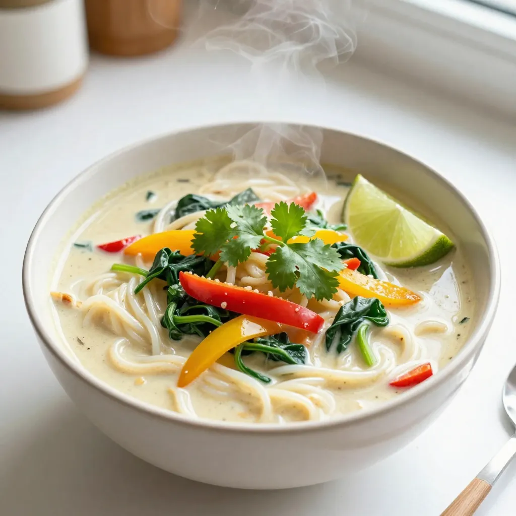 Coconut Curry Noodle Soup Flavorful and Easy Recipe