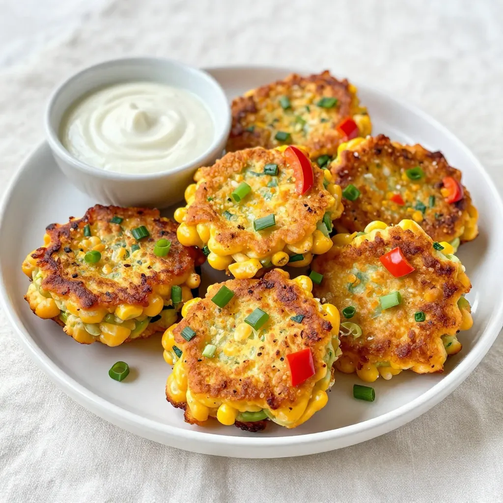 Savory Sweet Corn Fritters Flavorful and Easy Recipe