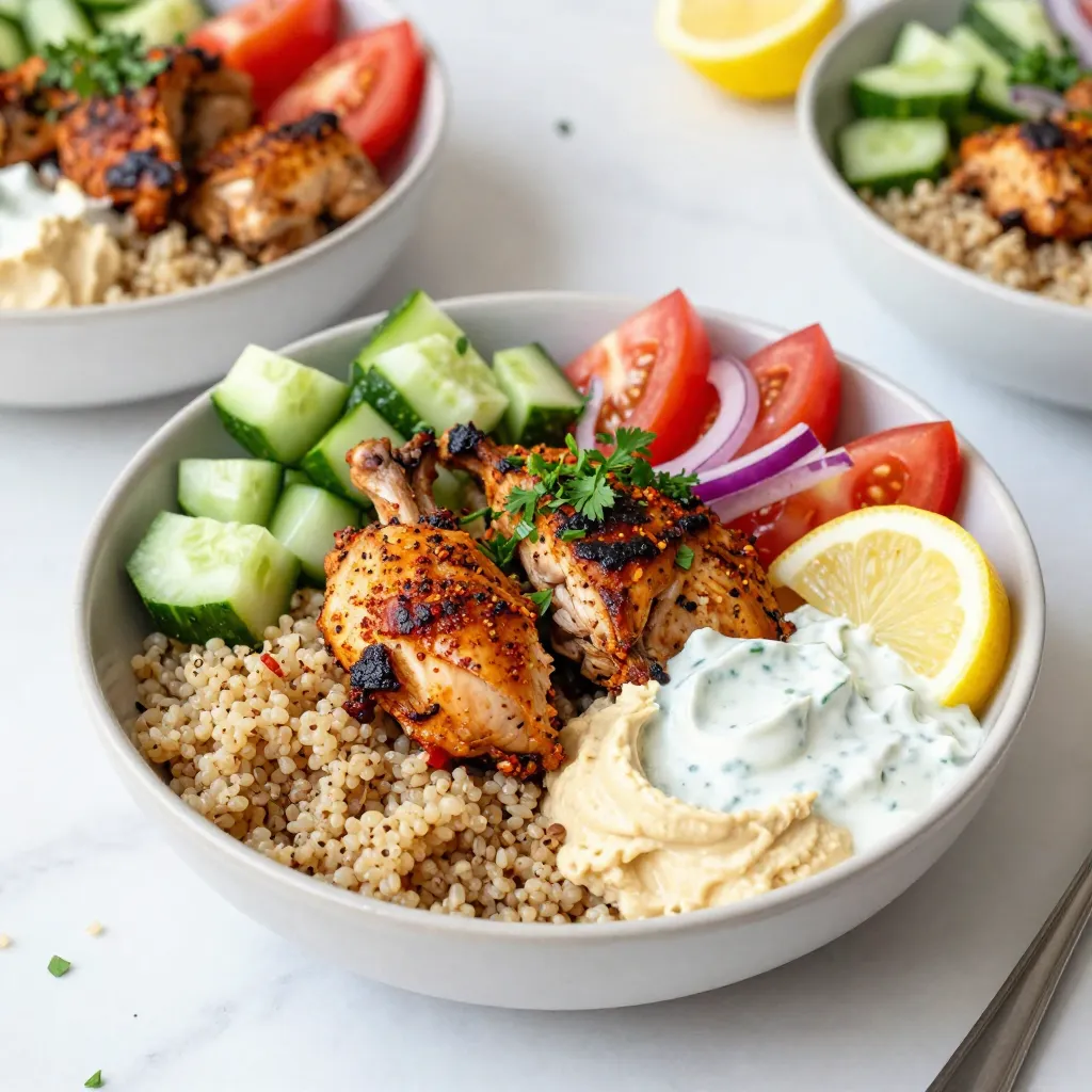 Chicken Shawarma Bowls Flavorful and Simple Meal