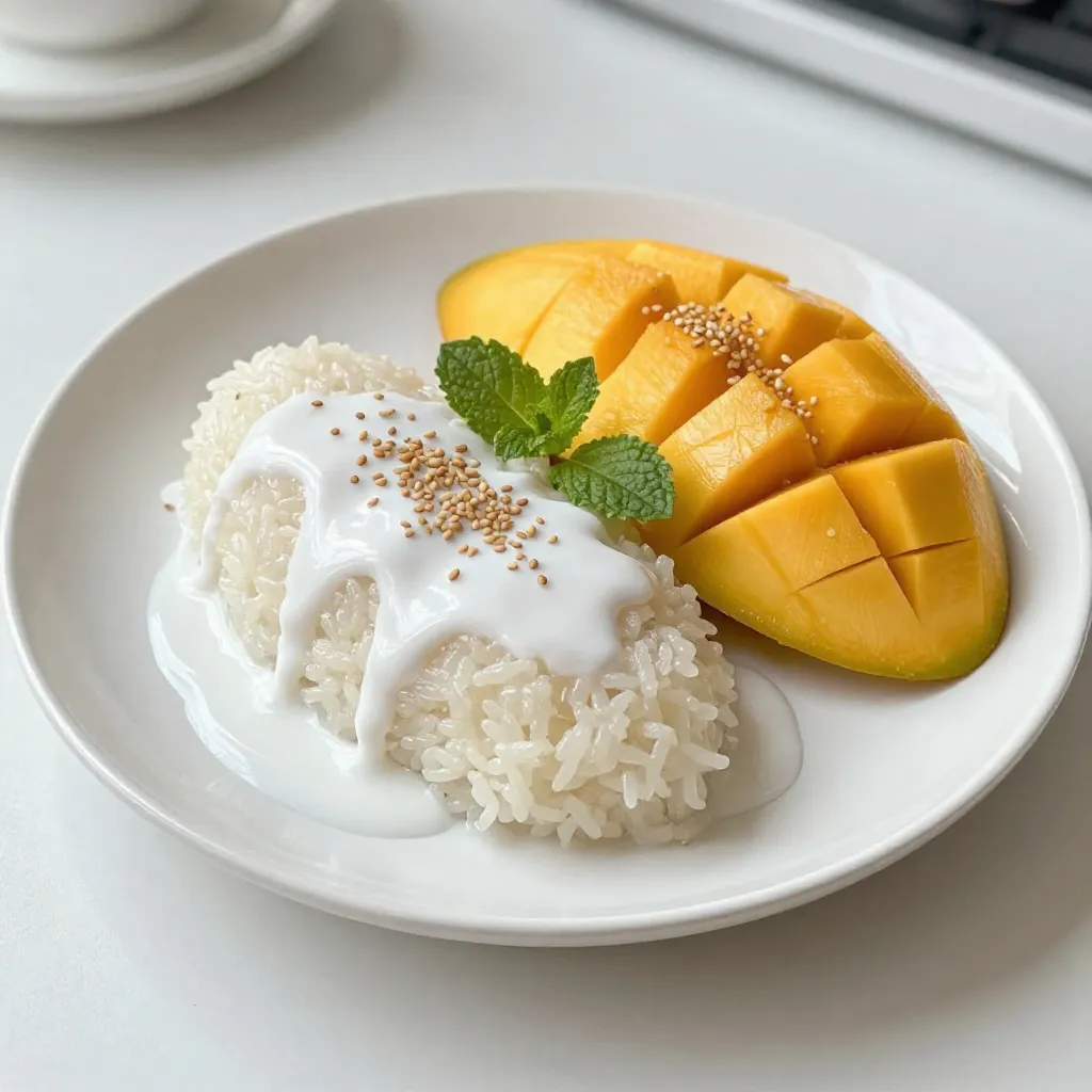 Thai Mango Sticky Rice Delightful and Simple Recipe