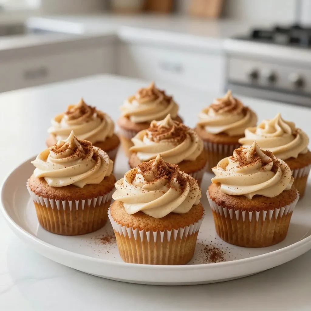 Gingerbread Latte Cupcakes Festive and Flavorful Treat