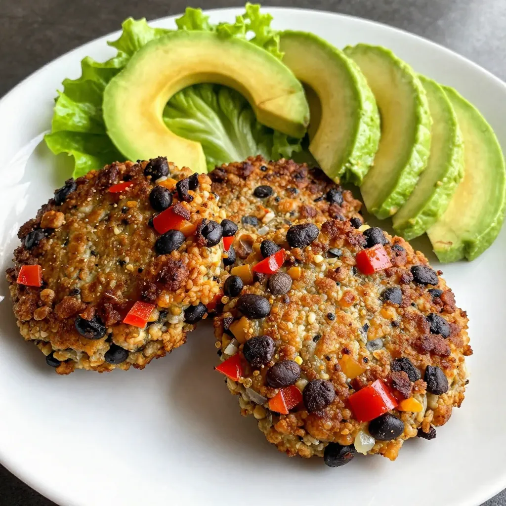 Black Bean Quinoa Burger Flavorful and Healthy Delight