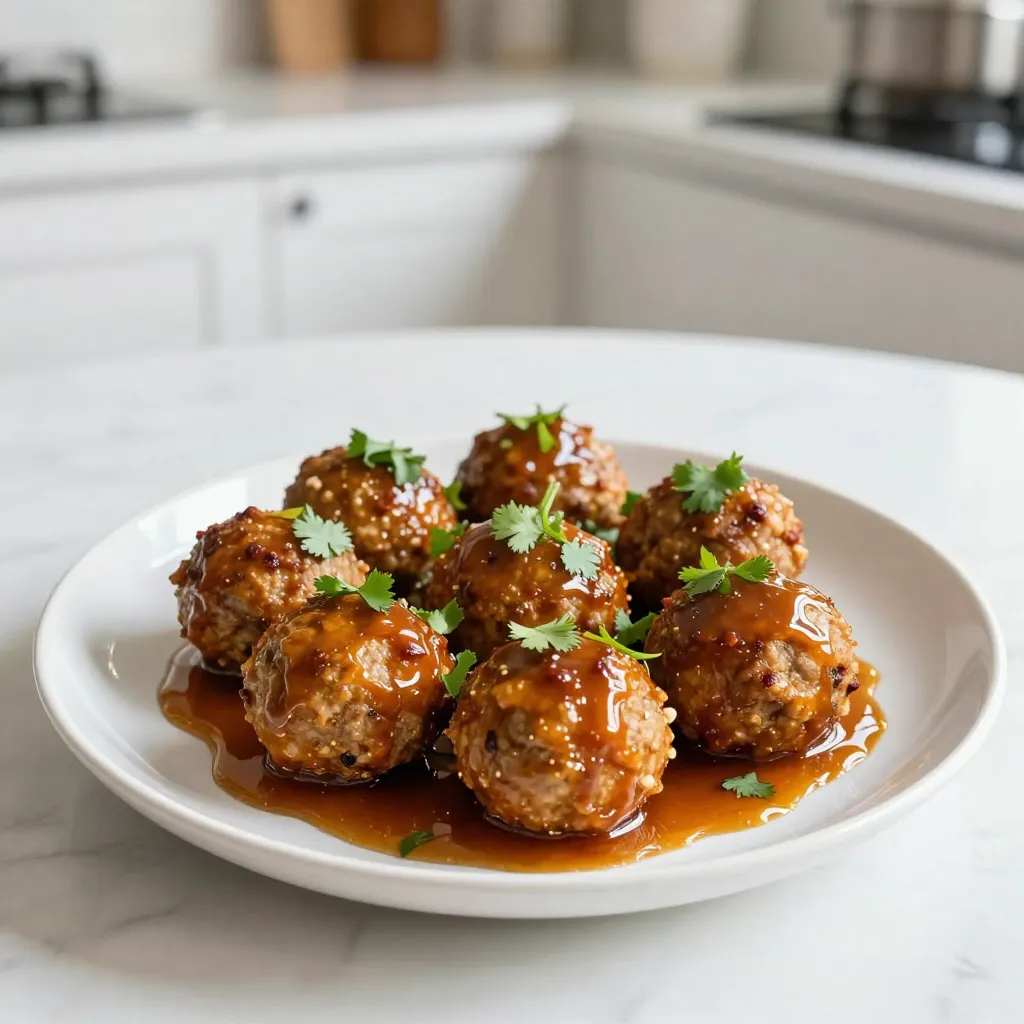 Honey Garlic Sriracha Meatballs Flavorful and Easy Dinner