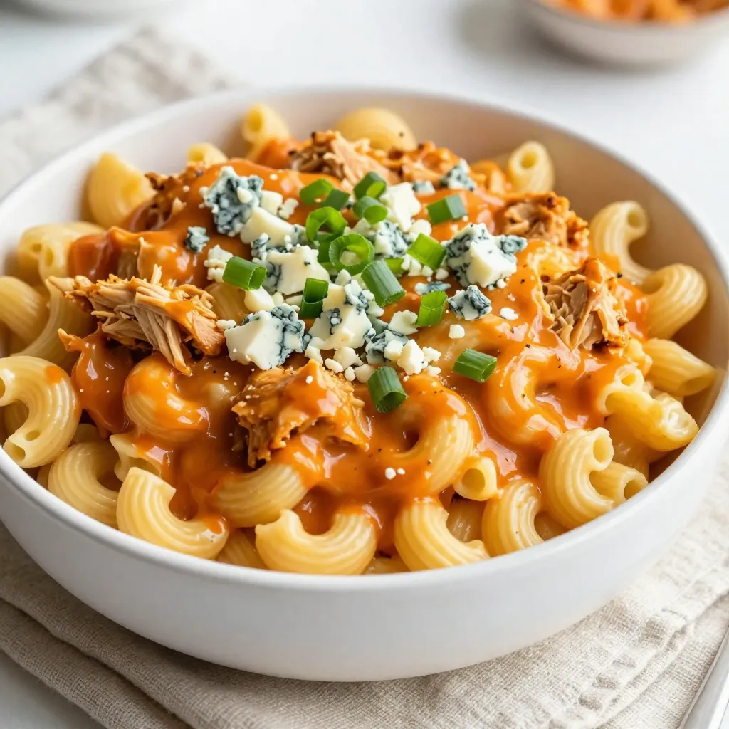 Buffalo Chicken Mac and Cheese Flavorful Family Meal