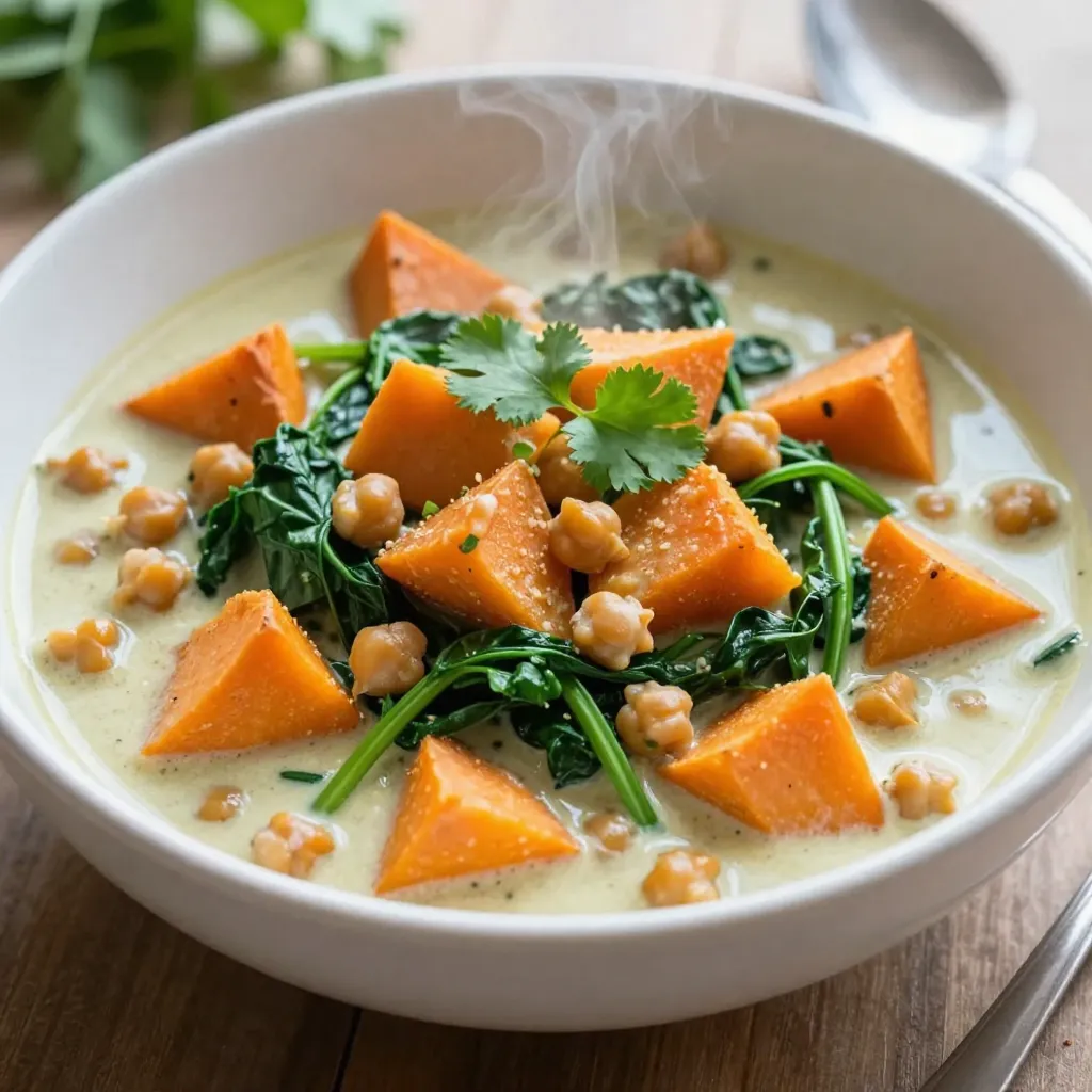 Sweet Potato Chickpea Curry Hearty and Flavorful Dish