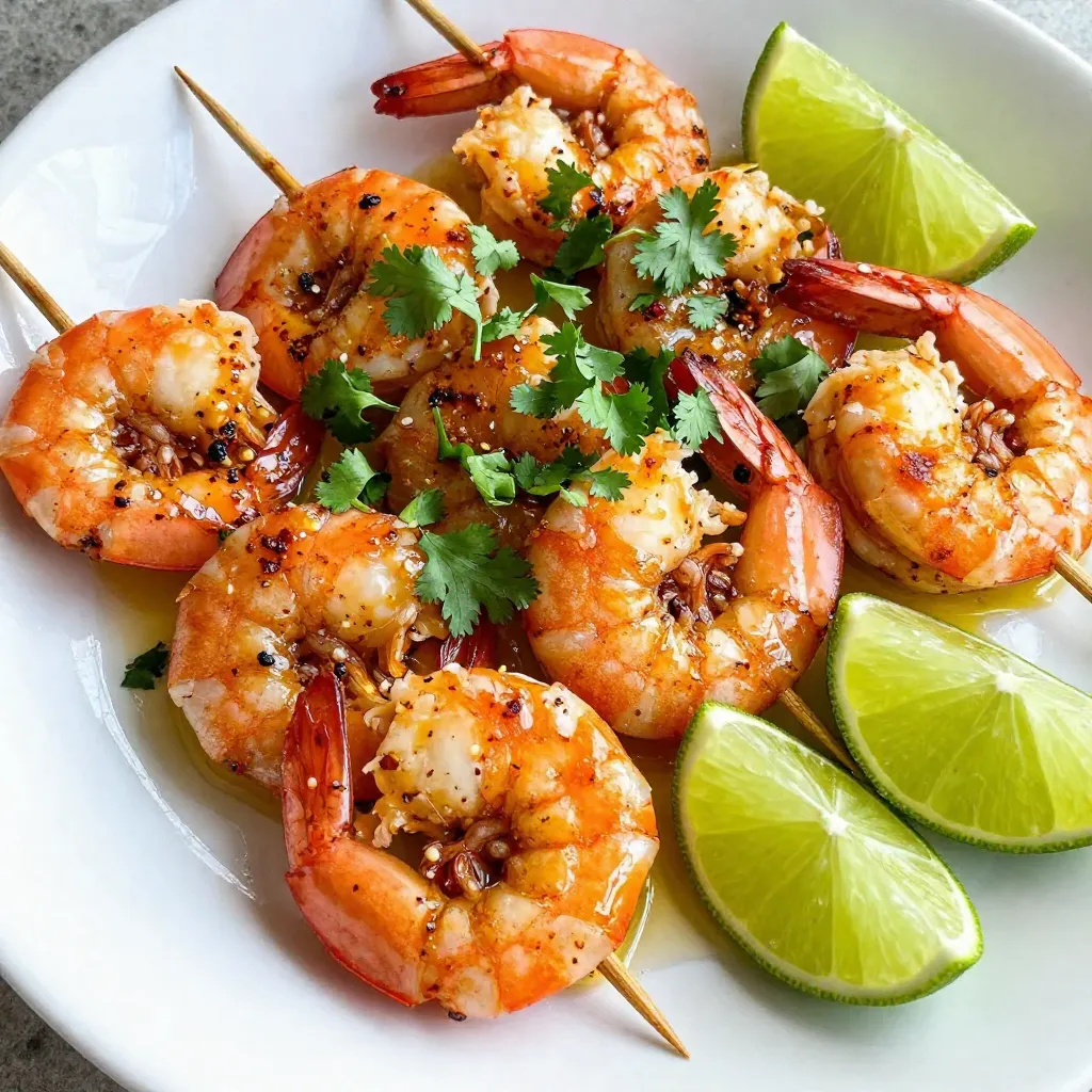 Chili Lime Shrimp Skewers Flavorful Grilling Recipe