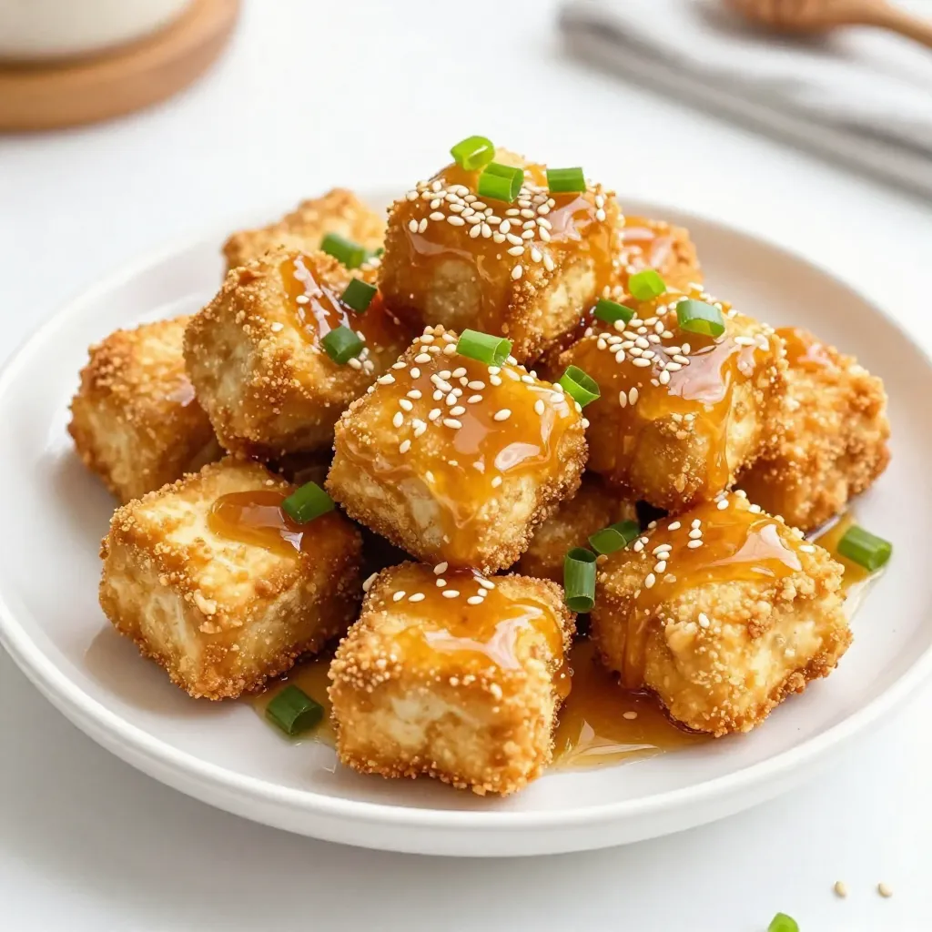 Honey Garlic Tofu Nuggets Flavorful and Easy Recipe