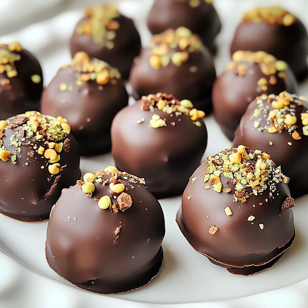 Chocolate Mint Oreo Truffles Easy and Tasty Treat