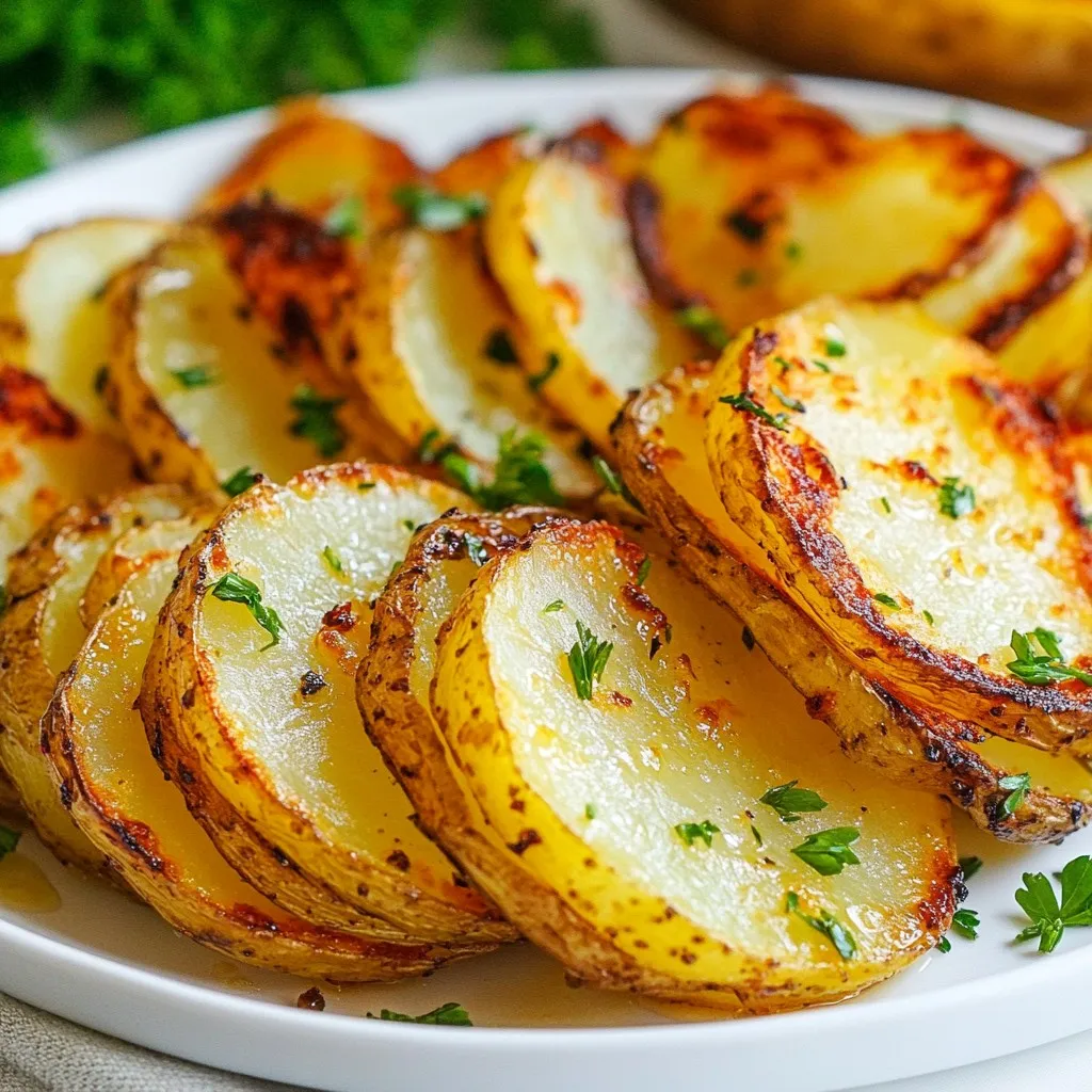 Air Fryer Sliced Potatoes Crispy and Delicious Recipe