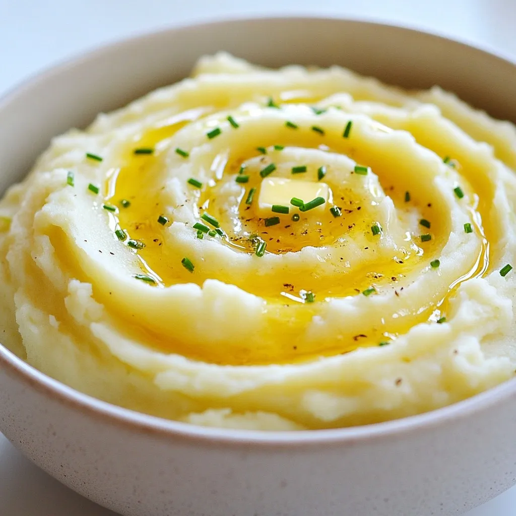 Creamy Garlic Mashed Potatoes Rich and Flavorful Delight