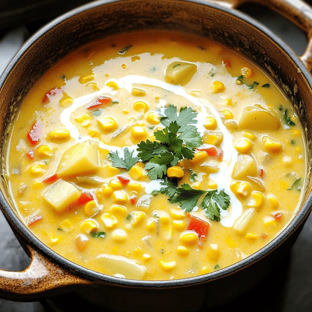 Creamy Corn Chowder Simple and Satisfying Meal