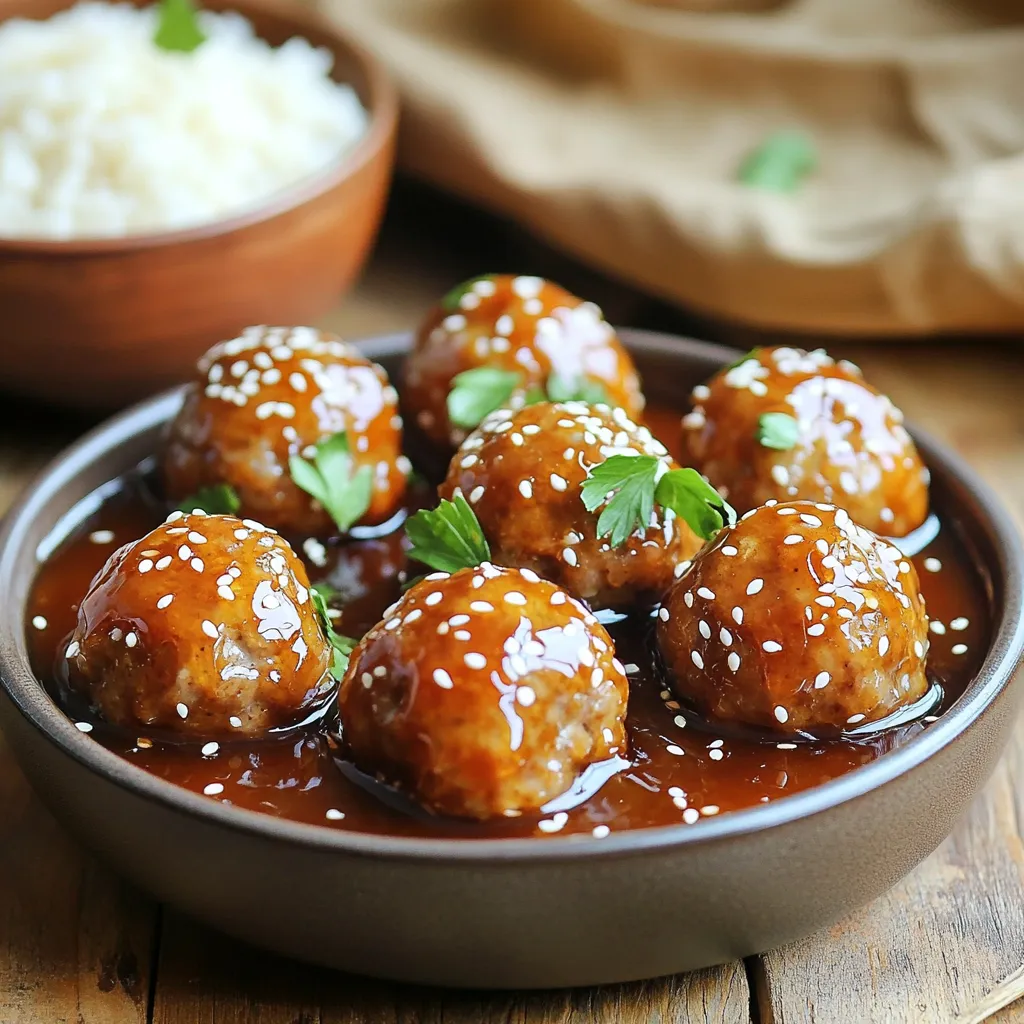 Slow Cooker Honey Garlic Meatballs Easy and Flavorful