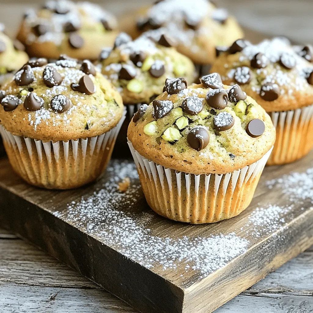 Chocolate Chip Zucchini Muffins Tasty and Healthy Snack