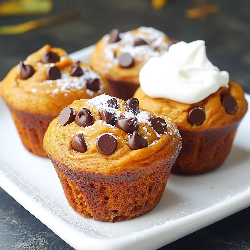 Pumpkin Chocolate Chip Muffins Deliciously Simple Treat