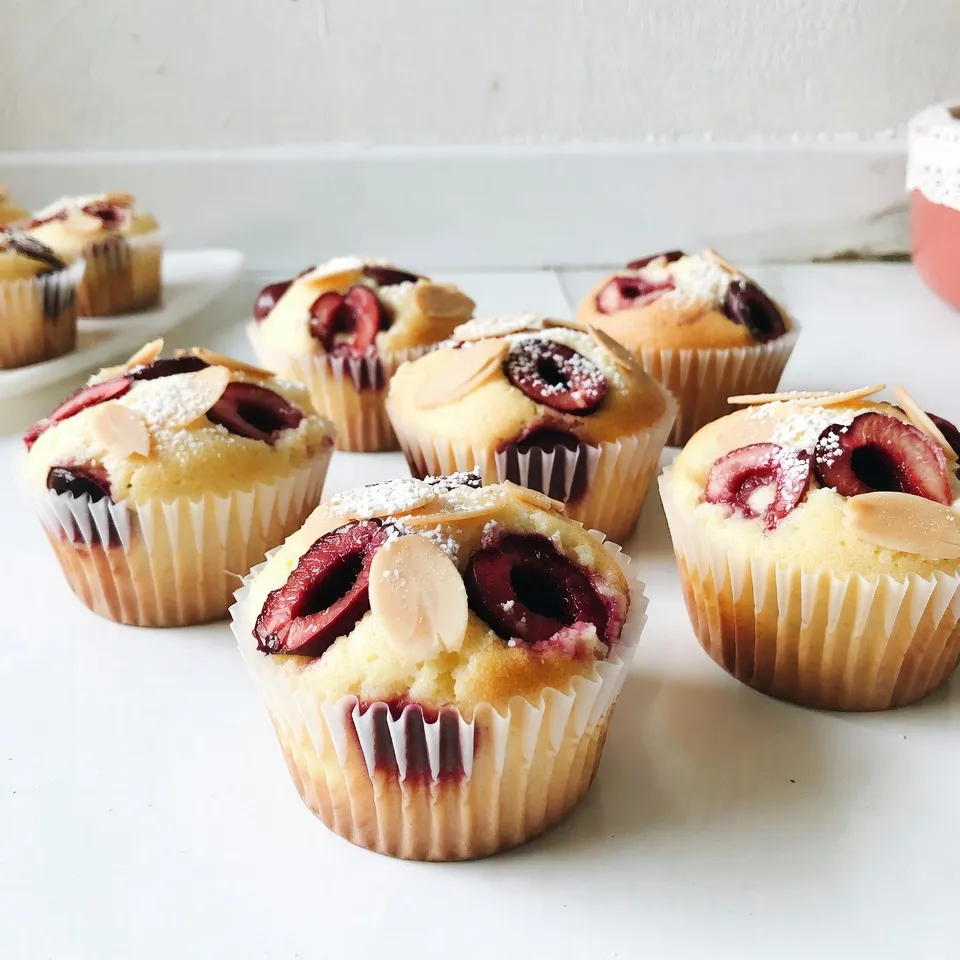 Cherry Almond Cupcakes Delightful and Easy Recipe