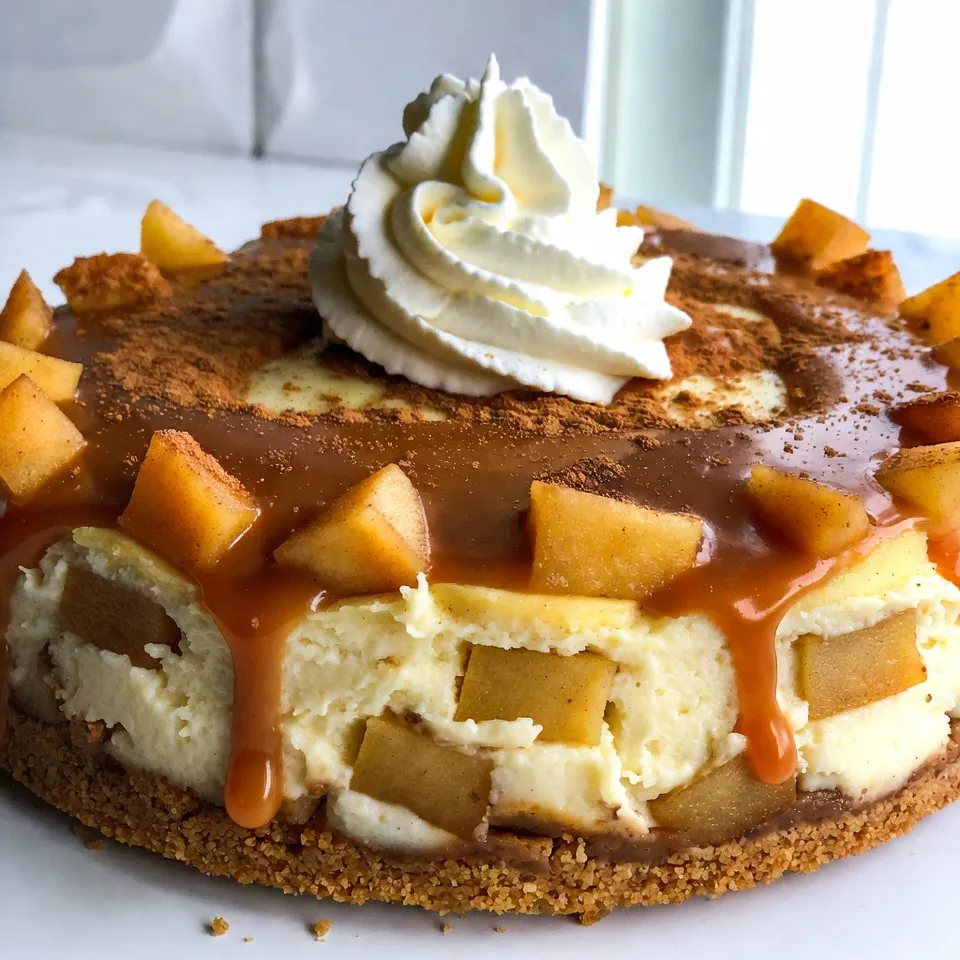 Caramel Apple Cheesecake Decadent and Simple Recipe