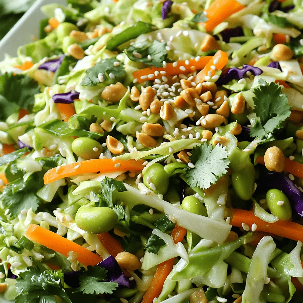 Sesame Crunch Asian Slaw Fresh and Flavorful Salad