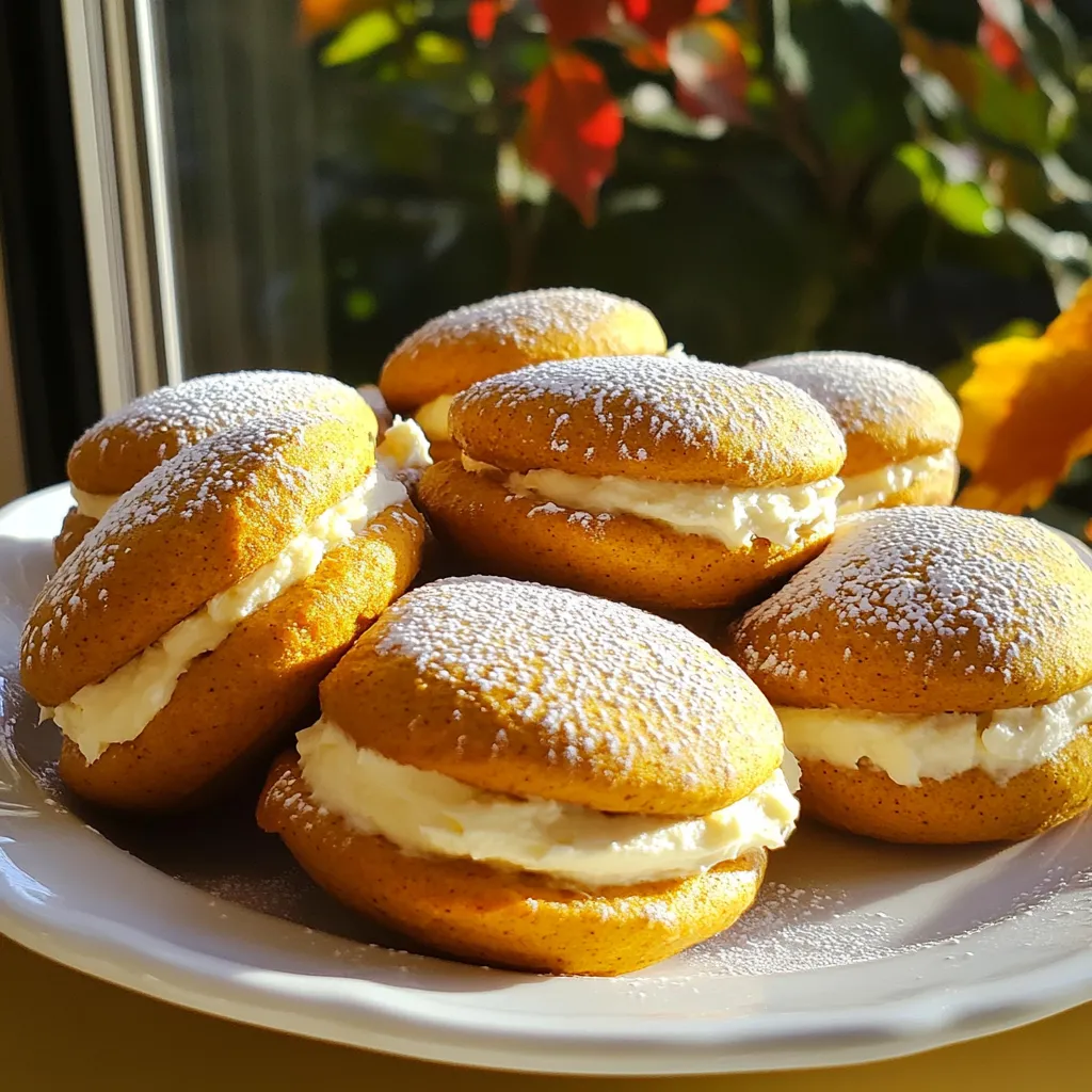 Pumpkin Whoopie Pies Delightful Holiday Treat Recipe