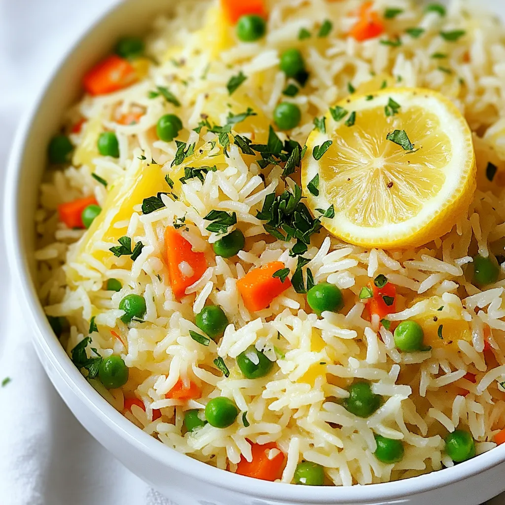 One-Pot Greek Lemon Rice Flavorful and Simple Dish