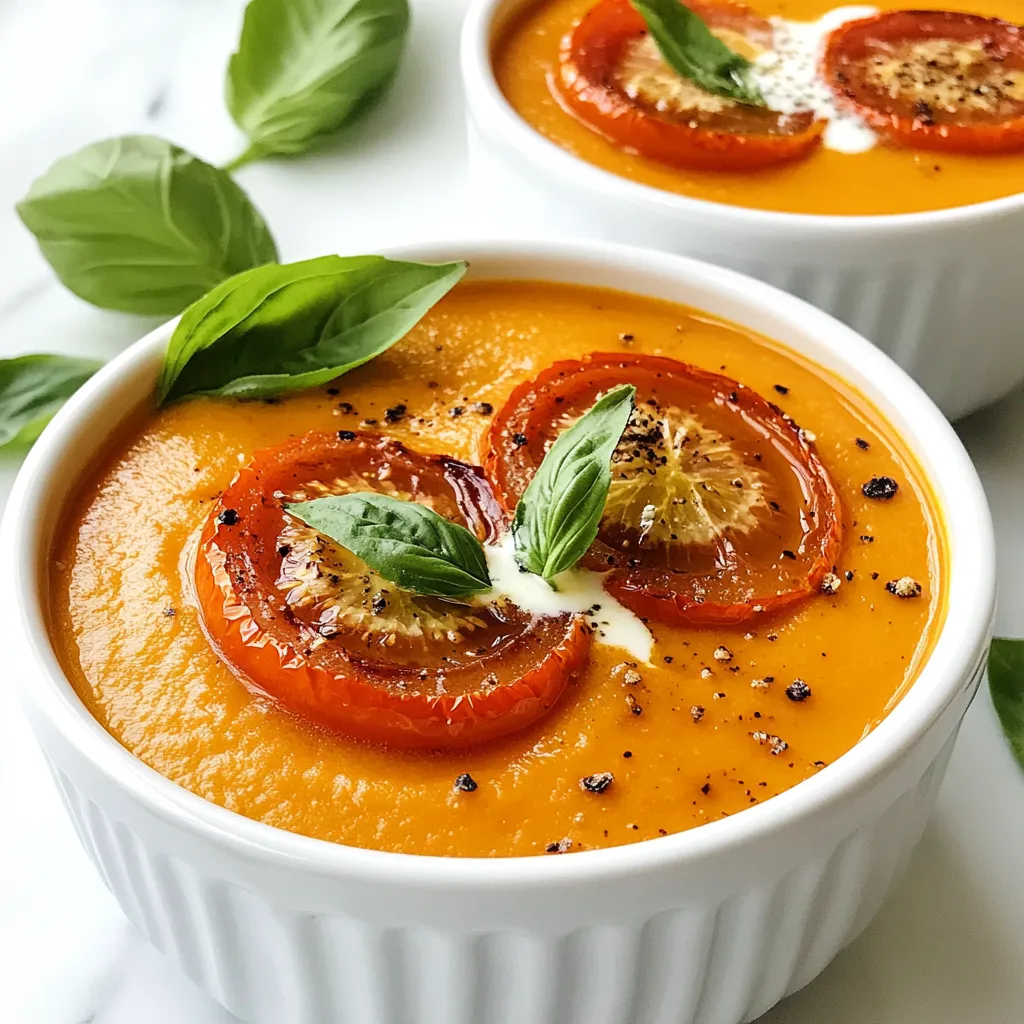 Roasted Garlic Tomato Soup Flavorful and Easy Recipe
