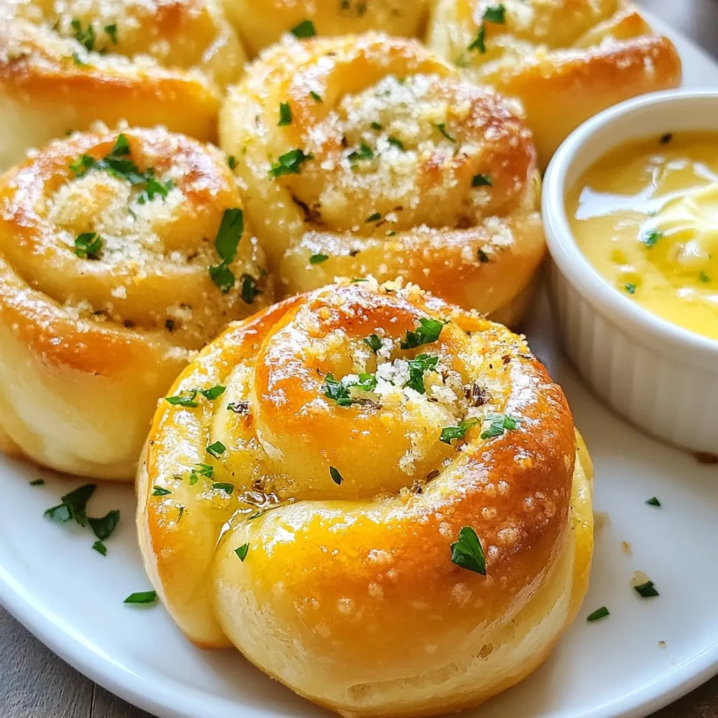 Garlic Parmesan Pull-Apart Rolls Irresistible and Soft