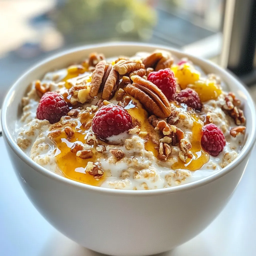 Maple Pecan Overnight Oats Simple and Tasty Recipe