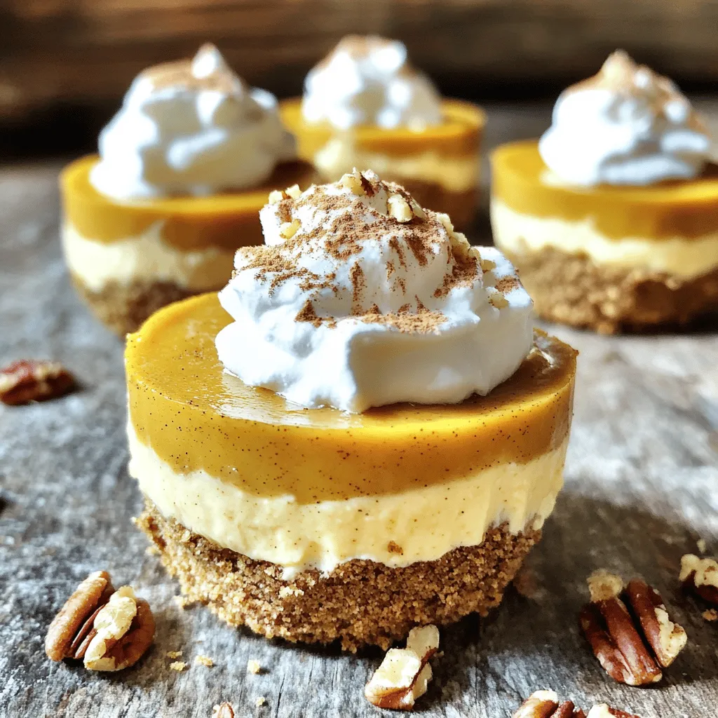 No Bake Pumpkin Spice Cheesecake Cups Delightful Treat