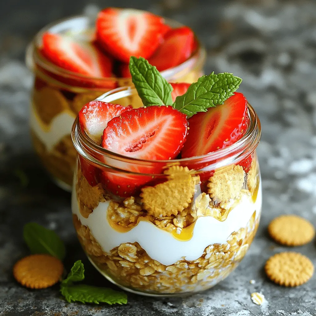 Strawberry Shortcake Overnight Oats Easy and Tasty Recipe