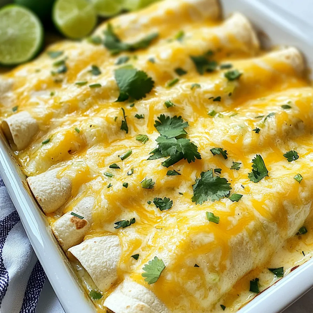 Honey Lime Chicken Enchiladas Flavorful and Easy Meal