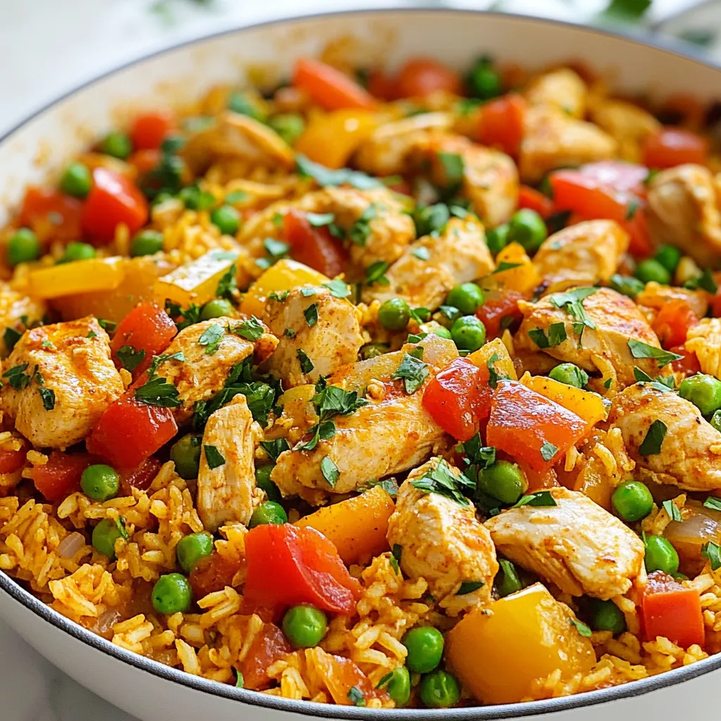 Cajun Chicken and Rice Skillet Tasty Weeknight Meal
