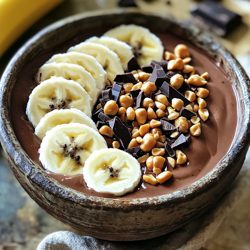 Chocolate Peanut Butter Protein Pudding Delight