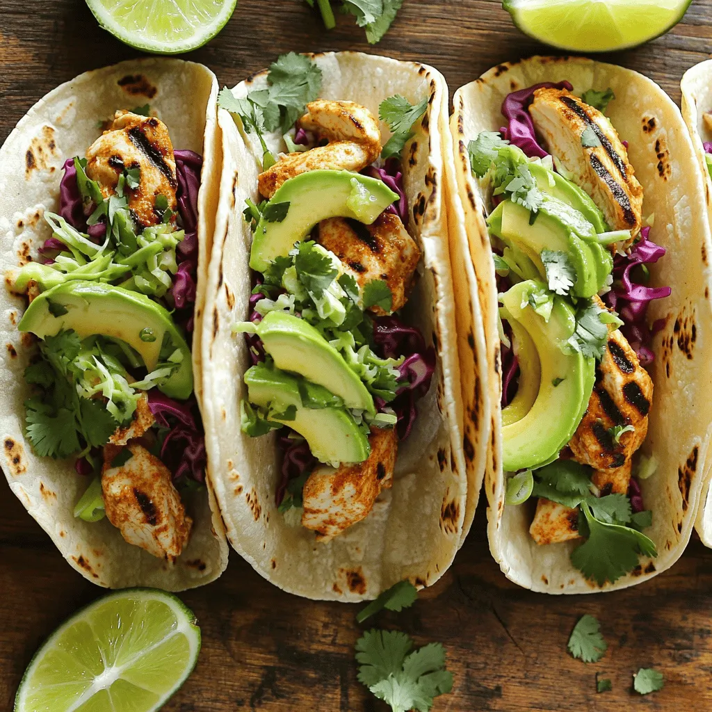 Chili Lime Chicken Tacos Flavorful and Easy Recipe