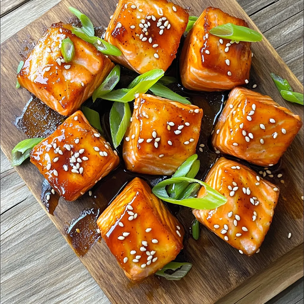 Air Fryer Teriyaki Salmon Bites Simple and Tasty Recipe