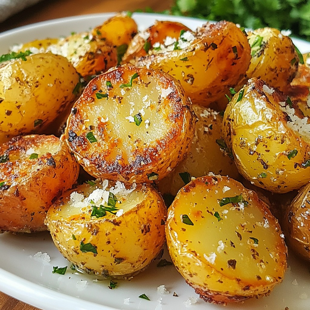 Italian Herb Roasted Potato Bites Easy and Tasty Snack
