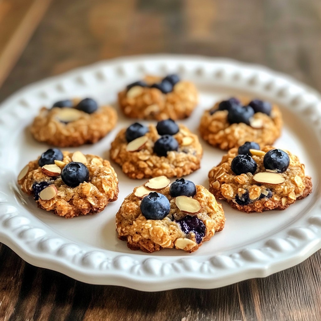 Blueberry Almond Breakfast Cookies Easy and Tasty Treat