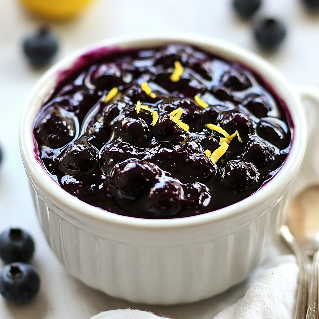 Blueberry Vanilla Chia Jam Flavorful and Nutritious Spread