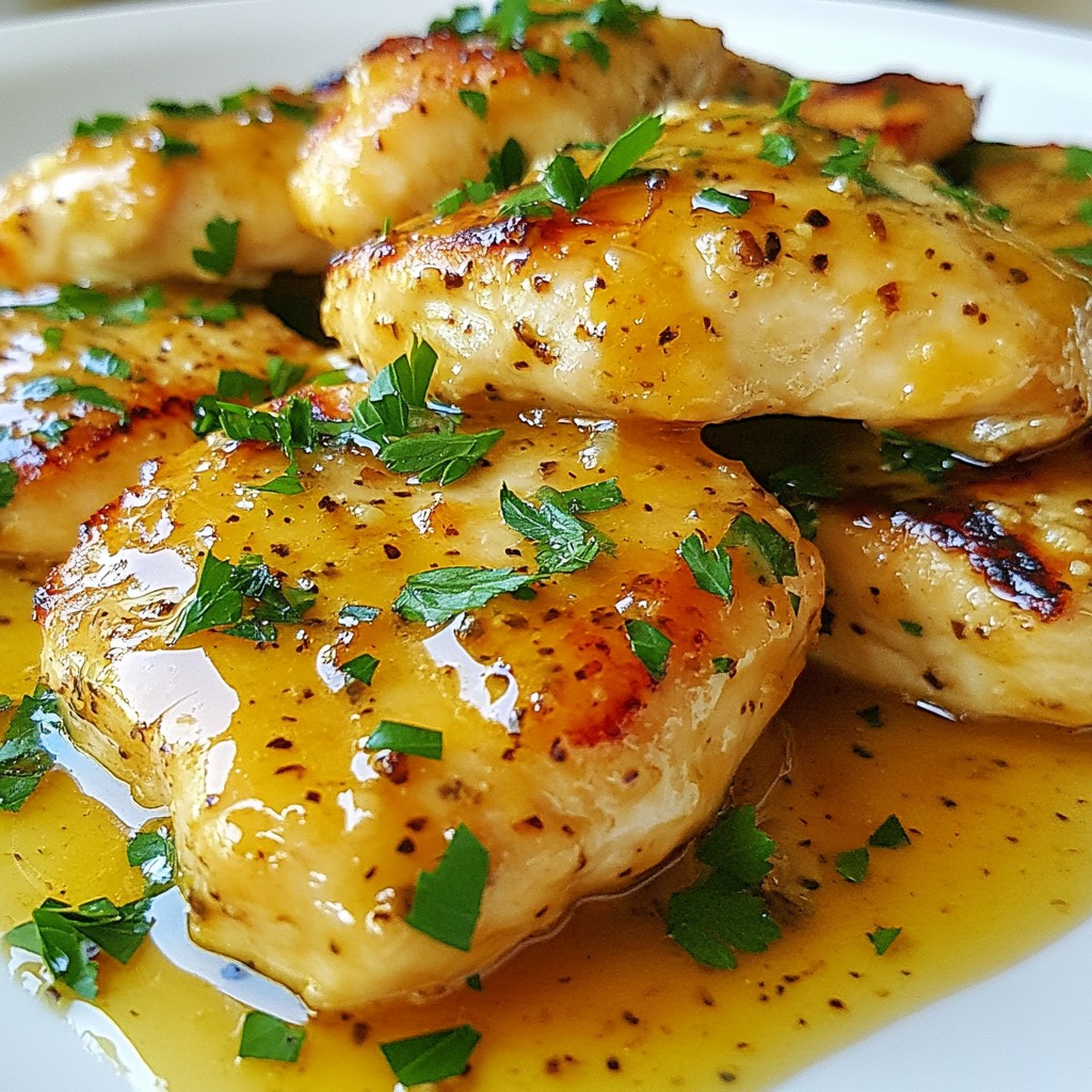 Honey Dijon Chicken Breasts Flavorful and Simple Meal
