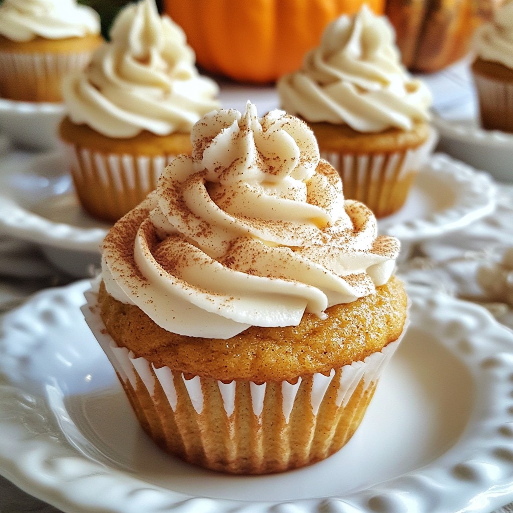 Pumpkin Spice Latte Cupcakes Irresistible Fall Treat