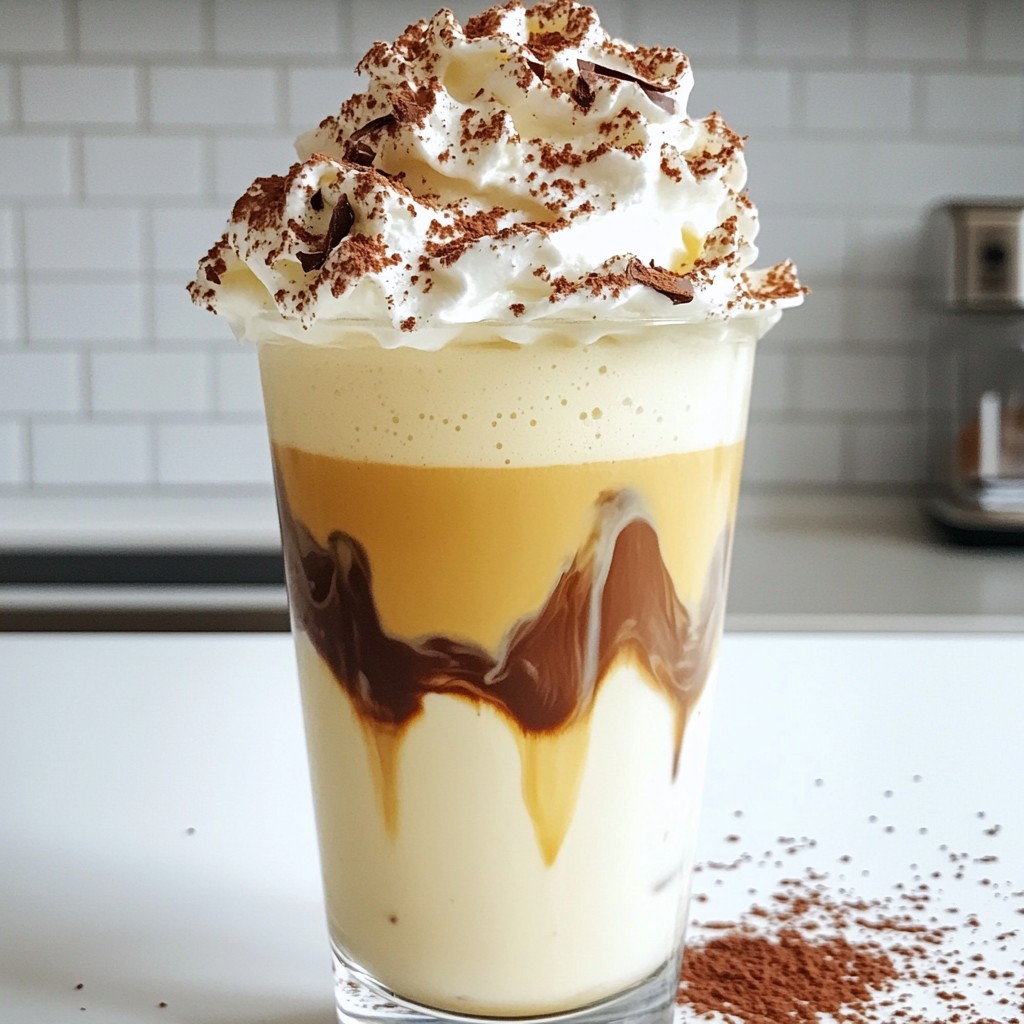Whipped Coffee Milkshake Delightful and Creamy Treat