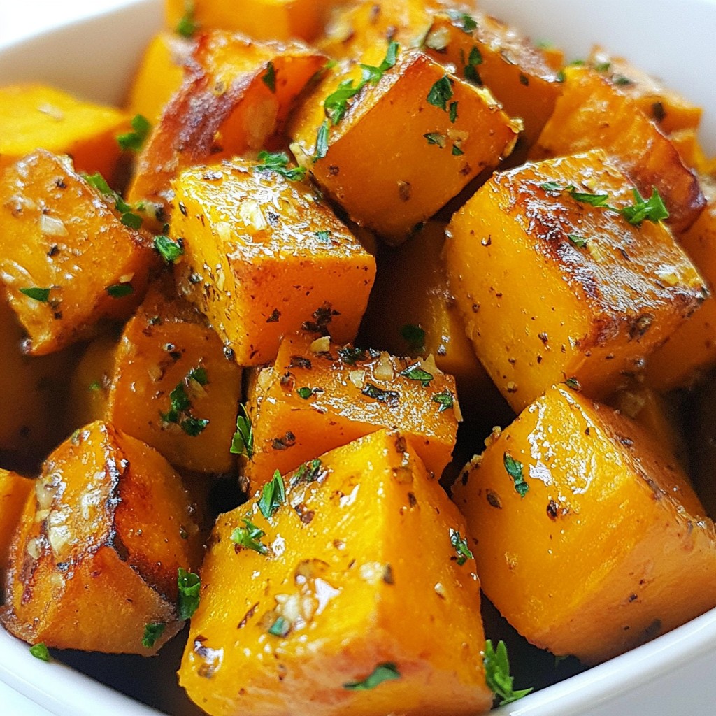 Garlic Herb Roasted Sweet Potatoes Flavorful Delight