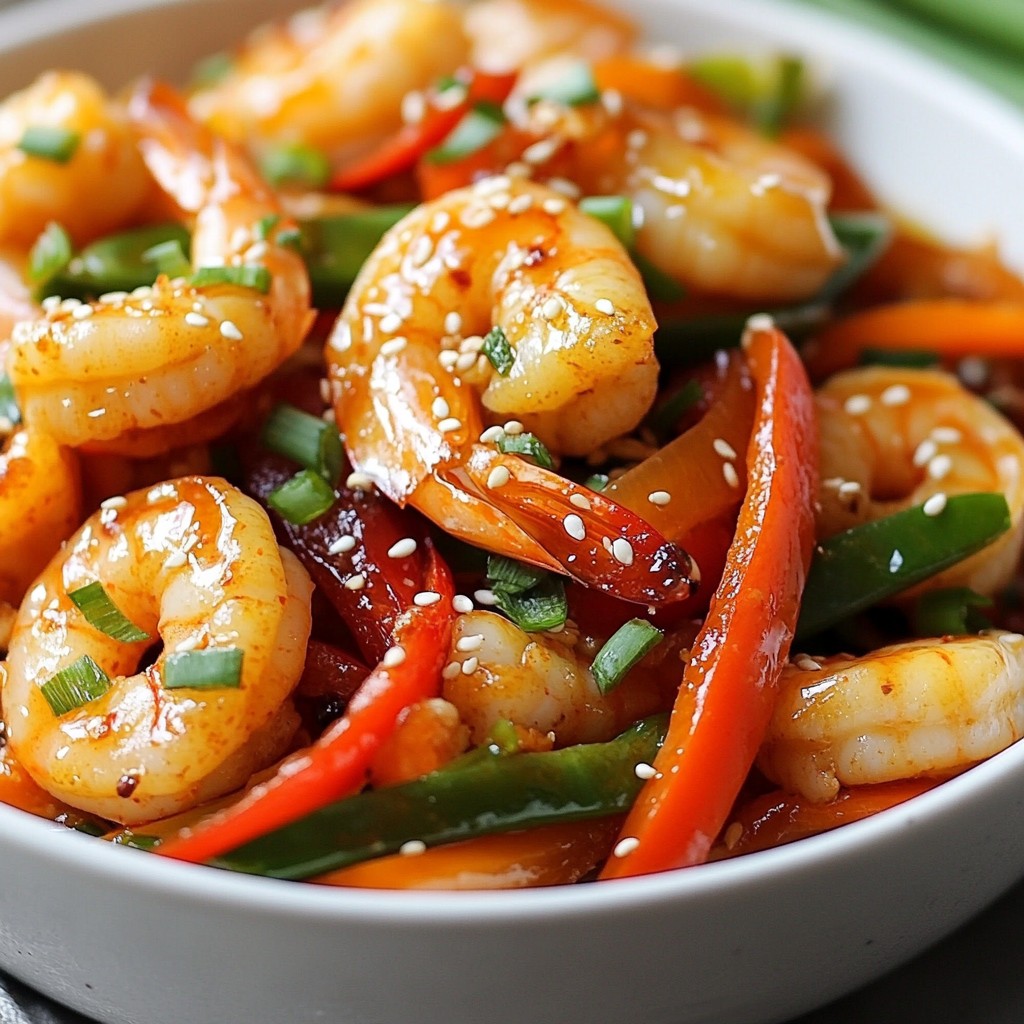 Honey Garlic Shrimp Stir-Fry Flavorful and Easy Meal