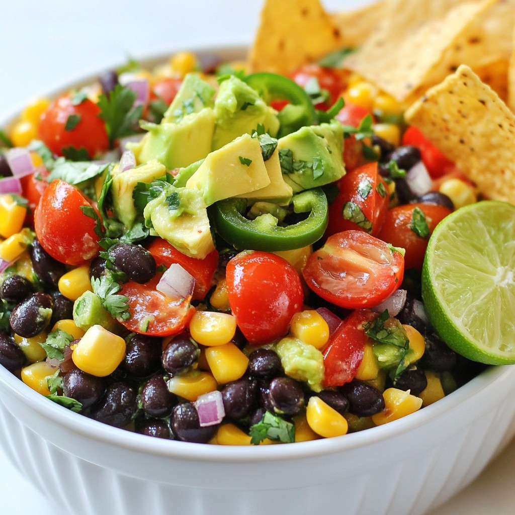 Loaded Cowboy Caviar Dip Flavorful and Fresh Delight