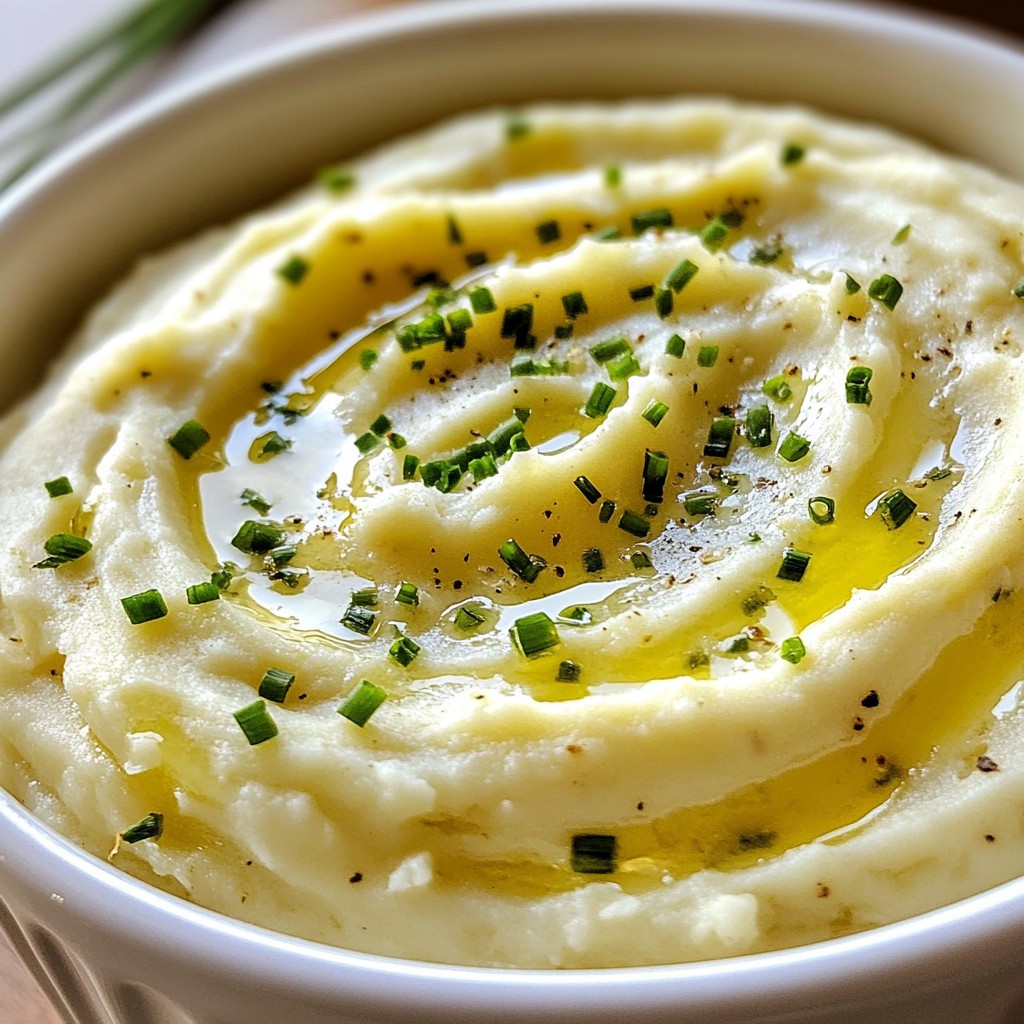 Creamy White Cheddar Mashed Potatoes Delight Recipe
