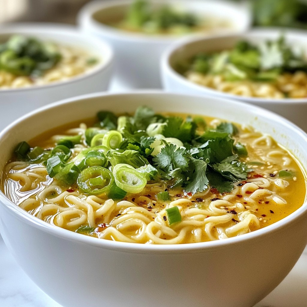 Coconut Curry Ramen Comforting Bowl of Flavor