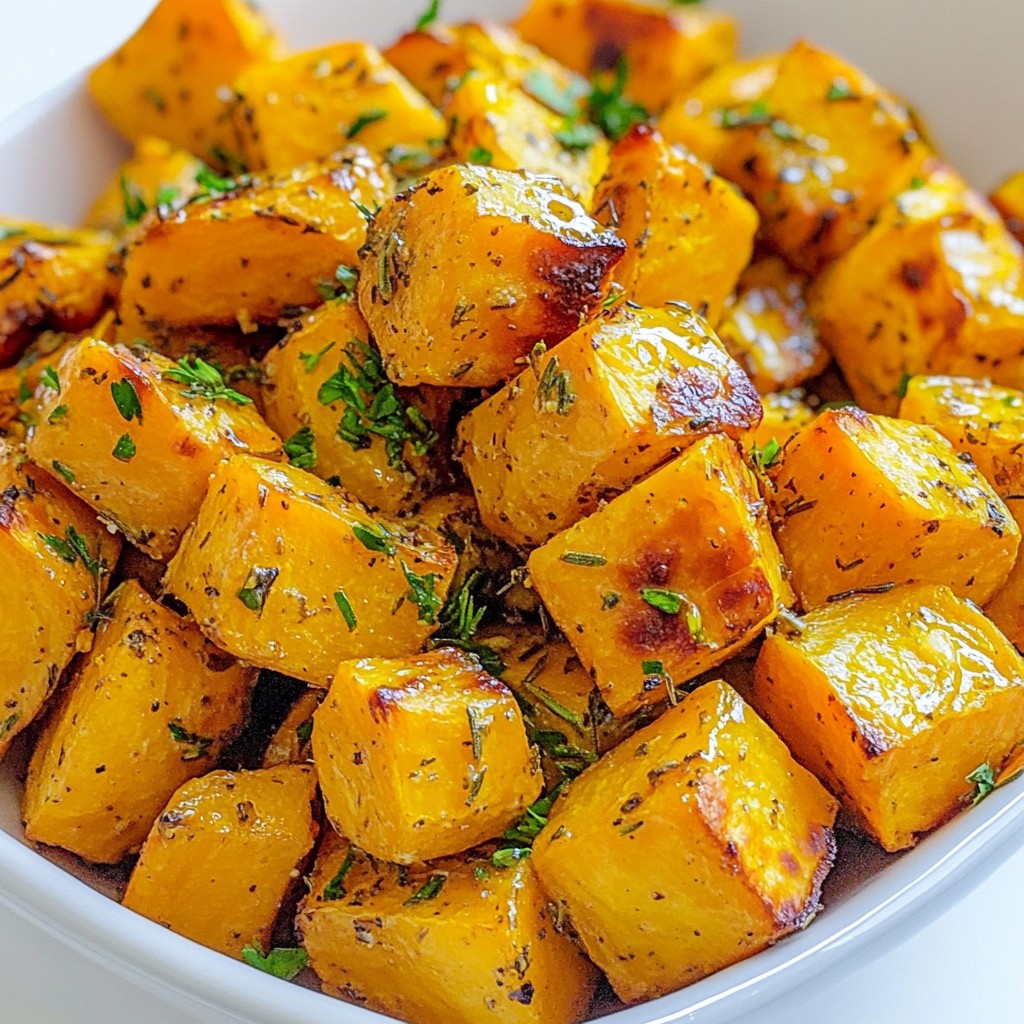 Garlic Herb Roasted Sweet Potatoes Savory and Simple